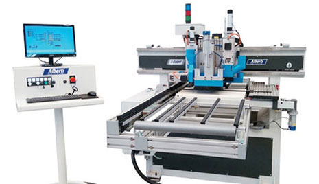 Alberti T-Flight drilling and routing centre