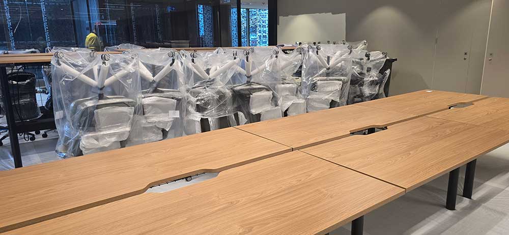 Office fit-out installation